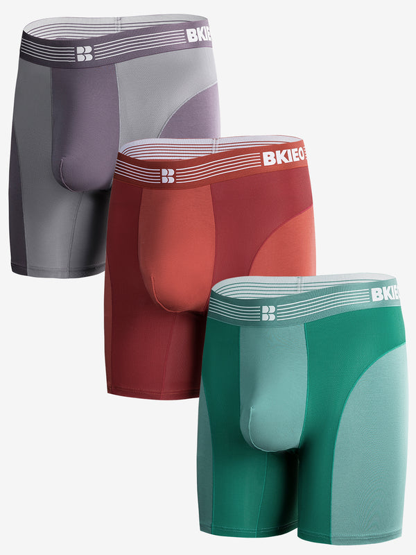 Infinite Motion Sport-Performance Traspiranti Boxer Aderenti con Ampia Tasca