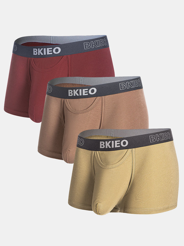 Costine in Lyocell Ampia Tasca Boxer Corti con Patta Anteriore, Umori Della Settimana Mutande